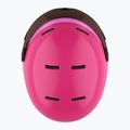 Detská lyžiarska prilba Salomon Grom Visor S2 ružová L399162 11
