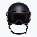 Detská lyžiarska prilba Salomon Grom Visor S2 čierna L399163 2