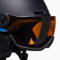 Detská lyžiarska prilba Salomon Grom Visor S2 čierna L399163 6