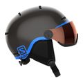 Detská lyžiarska prilba Salomon Grom Visor S2 čierna L399163 8