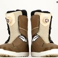 Pánske snowboardové topánky ThirtyTwo Lashed Double Boa Crab Grab '23 brown/tan 7