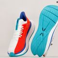 Pánska bežecká obuv HOKA Carbon X 3 white/flame 16