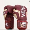 Boxerské rukavice Venum Elite bordó/zlaté 6