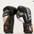 Boxerské rukavice Venum Elite black/silver/kaki 6