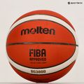Molten basketball B7G3800 FIBA orange veľkosť 7 4