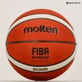 Molten basketball B6G3800 FIBA orange veľkosť 6 4
