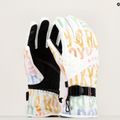 Dámske snowboardové rukavice ROXY Jetty black bright white sapin 9