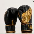 Boxerské rukavice DBX BUSHIDO "HAWK" Active Clima čierna a zlatá B-2v17 15