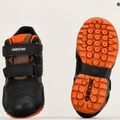 Juniorská obuv Geox New Savage Abx black/dark orange 15