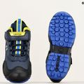 Juniorská obuv Geox New Savage Abx navy/lime green 15