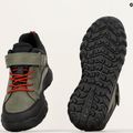 Juniorská obuv Geox Simbyos Abx dark green/red 15