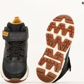 Juniorská obuv Geox Flexyper Plus black/dark yellow 10