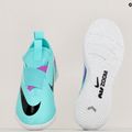 Detské kopačky Nike Jr Zoom Mercurial Vapor 15 Academy IC hyper turquoise/black/ white/fuchsia dream 8