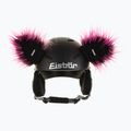 Náušníky na detskú prilbu Eisbar Kekos pink/black 2