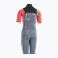 Detský surfovací neoprén ION Capture 2/2 Shorty Back Zip Jr steel blue/red 2
