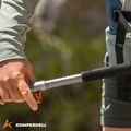 Trekingové palice Komperdell FX Lite Ti Vario strieborné/oranžové 5