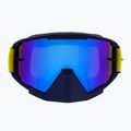 Cyklistické okuliare Red Bull SPECT Whip matte blue/smoke/blue mirror 2