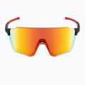Slnečné okuliare Red Bull SPECT Stun matné čierne/hnedé s červeným zrkadlom 3