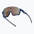 Slnečné okuliare Red Bull SPECT Stun matné modré/dymové s modrým zrkadlom 2