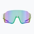Slnečné okuliare Red Bull SPECT Stun lesklé biele/dymové s fialovo-zeleným zrkadlom 6