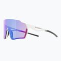 Slnečné okuliare Red Bull SPECT Stun lesklé biele/dymové s fialovo-zeleným zrkadlom 7