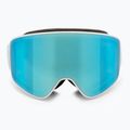 Lyžiarske okuliare Red Bull SPECT Rush white/ice blue snow/smoke with blue mirror 2
