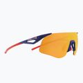 Slnečné okuliare Red Bull SPECT Mark blue/brown with red orange mirror
