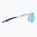 Slnečné okuliare Red Bull SPECT Mark white/smoke with blue mirror 4