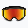 Lyžiarske okuliare Red Bull SPECT Neon black/orange with red mirror 2