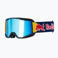 Lyžiarske okuliare Red Bull SPECT Neon blue/smoke s modrým zrkadlom 4