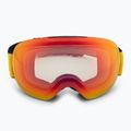 Lyžiarske okuliare Red Bull Spect Bent Photo matt black/brown with red chrome x 2