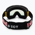 Lyžiarske okuliare Red Bull Spect Bent Photo matt black/brown with red chrome x 3