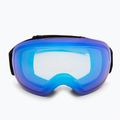 Lyžiarske okuliare Red Bull SPECT Bent Photo black/light blue with blue chrome x 2