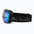 Lyžiarske okuliare Red Bull SPECT Bent Photo black/light blue with blue chrome x 4
