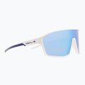 Slnečné okuliare Red Bull SPECT Daft white/smoke with blue mirror
