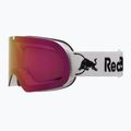 Lyžiarske okuliare Red Bull SPECT Rush matt white/red with pink purple mirror 2