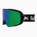 Lyžiarske okuliare Red Bull SPECT Rush matt black/brown with green mirror 2