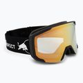 Lyžiarske okuliare Red Bull SPECT Jibb Photo matte black/brown with gold chrome x