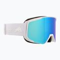 Okuliare Red Bull SPECT Jibb matt white/smoke with blue mirror