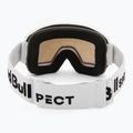 Lyžiarske okuliare Red Bull Spect Fink matt white/orange with purple mirror 3