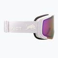 Lyžiarske okuliare Red Bull SPECT Jibb matt white/orange with purple mirror 3