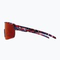 Slnečné okuliare Red Bull SPECT Dakota matt blue-burgundy pattern/smoke red-purple mirror 4