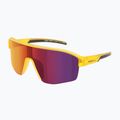 Slnečné okuliare Red Bull SPECT Dundee matt clear yellow/ smoke with red-purple mirror