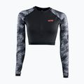 Dámske plavecké tričko longsleeve Shorty UV black