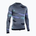 Pánske plavecké tričko s dlhým rukávom ION Lycra Maze dark collage 2