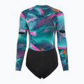 Dámske plavecké nohavice ION Amaze Hot Shorty 1.5 Front Zip tropical palm glitch