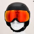 Lyžiarska prilba Giro Orbit Spherical matte black/vivid ember 9