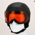 Dámska lyžiarska prilba Giro Aria Spherical matte black/vivid cooper 9
