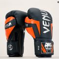 Venum Elite boxerské rukavice navy/silver/orange 7