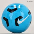 Nike Pitch Training futbalová lopta svetlo modrá fury/čierna/biela veľkosť 5 6